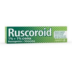 Ruscoroid*rett Crema 40g 1%+1%